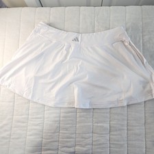 Adidas Women's Tennis Match Skirt Skort in White