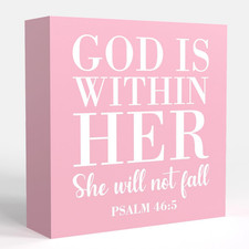 Christian Decor, Religious Gifts for Women, Christian Home Decor, Bible Verse De