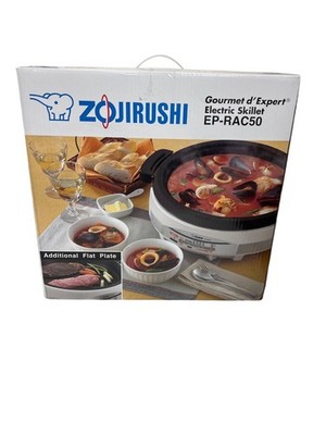 Zojirushi Gourmet d'Expert Electric Skillet EP-RAC50 - Stainless White