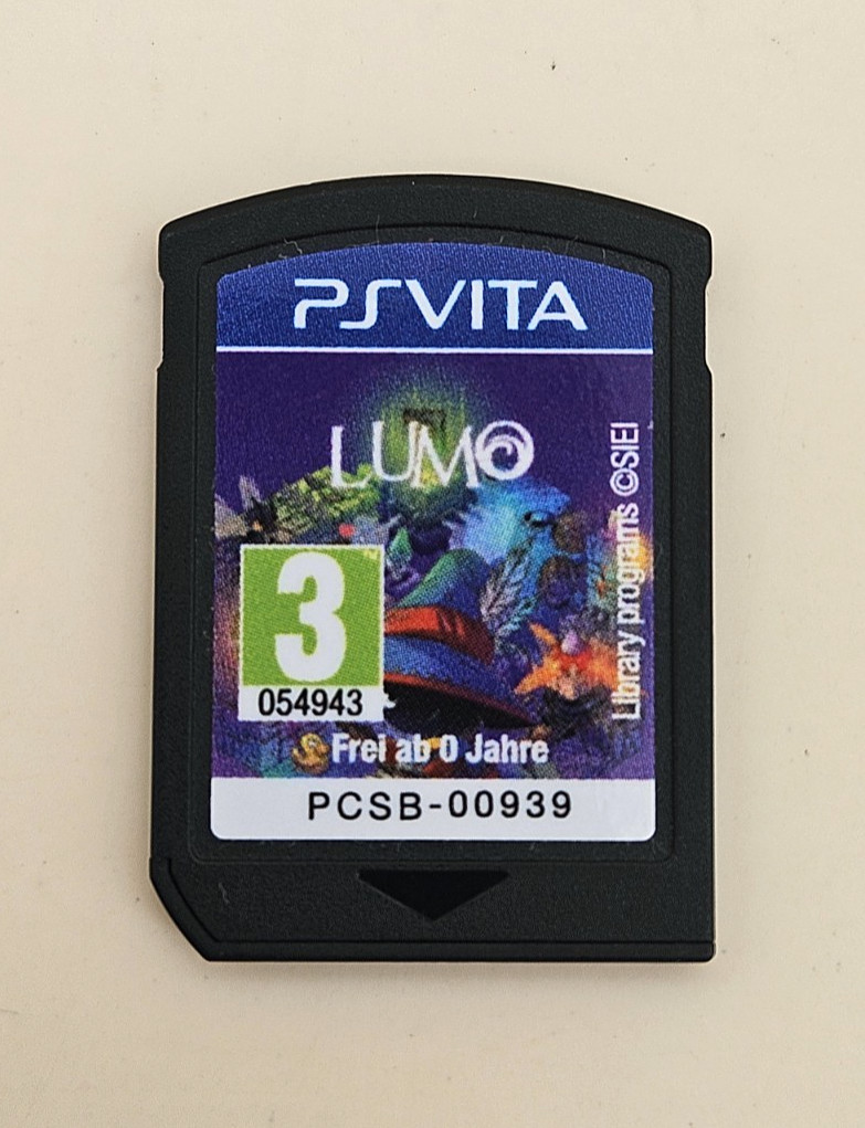 Jeu Sony Lumo PS VITA (en loose) -  Playstation Vita - Testé Fonctionnel
