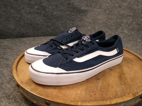 Vans Black Ball Low SF Herren Größe 10 US Marineblau True White Strick Skateschuhe - Bild 3 von 11