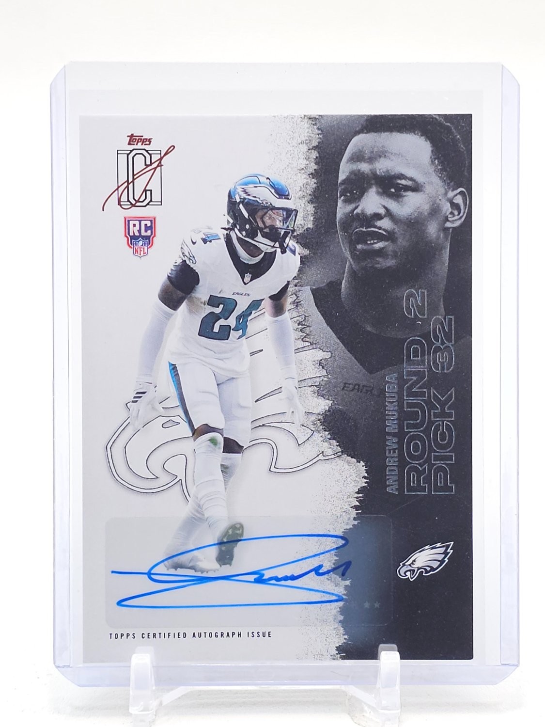 Andrew Mukuba Topps Signature Class Autographs #162 Base