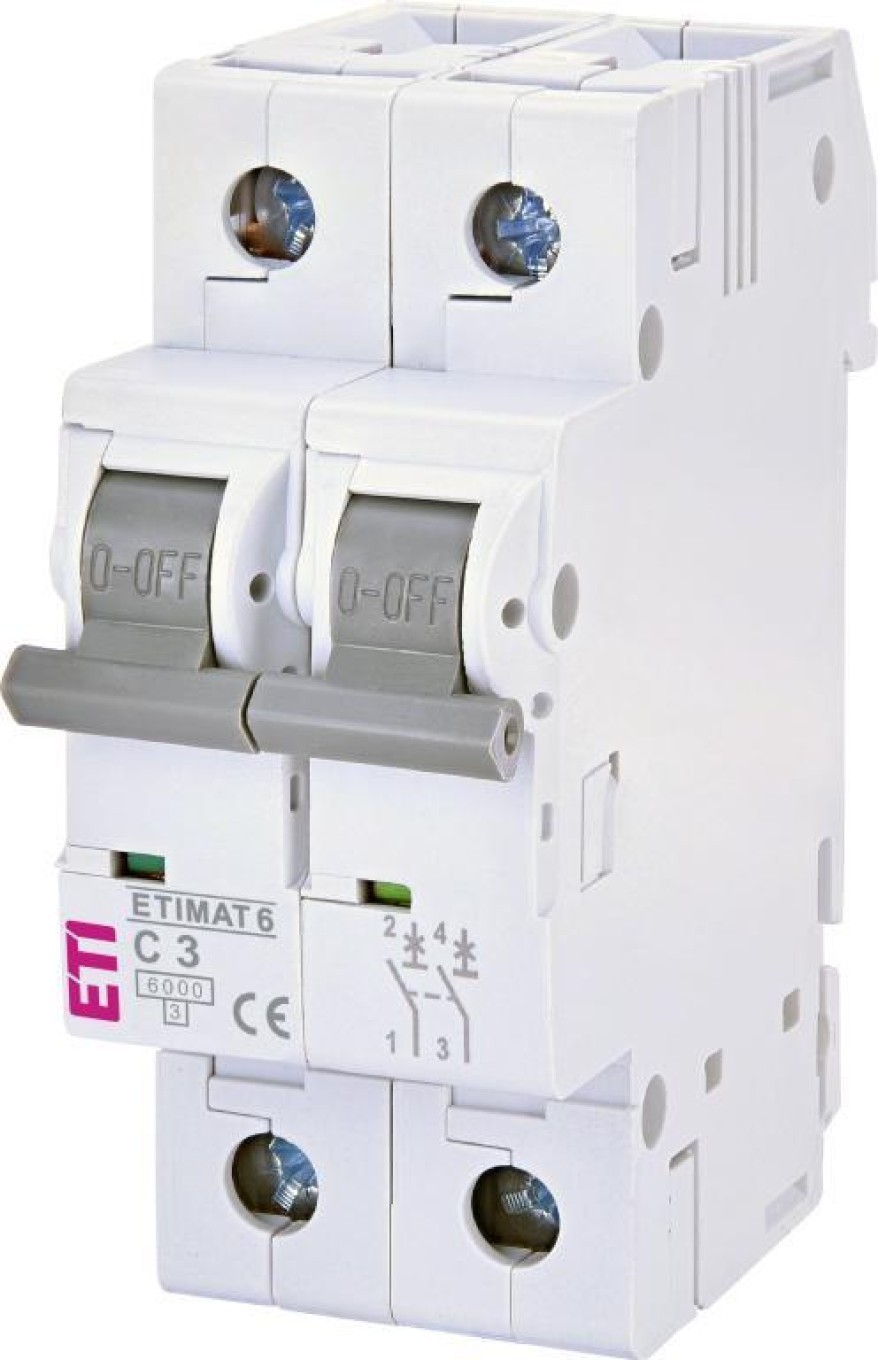 ETIMAT 6 Overcurrent Switch 2p C3 002143509 ASTI-ETIMAT 6