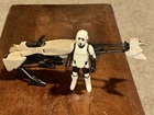 VINTAGE KENNER STAR WARS Bikerscout And Speeder Bike!!!