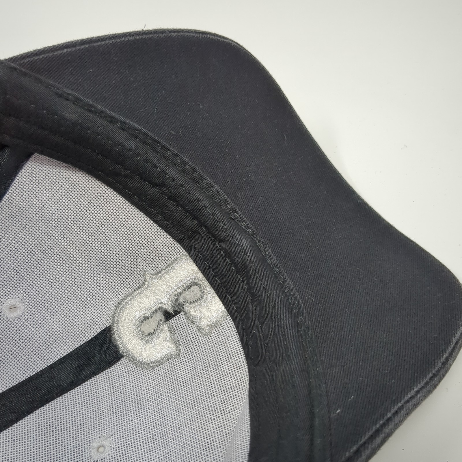 Capital Eagle Strapback Baseball Cap Black One Si… - image 8