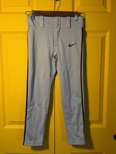 Nike Boy's Baseball Youth Pants Core Dri-Fit Sz XS AH6943-062 Gray Black NW/TAG