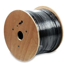 1000Ft CAT6 UTP Direct Burial Outdoor Cable Gel Type Black