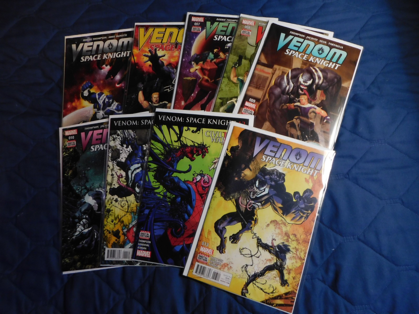 Marvel Comics - Agent Venom Comics Lot - Volume 2 Minimum Carnage + Space Knight