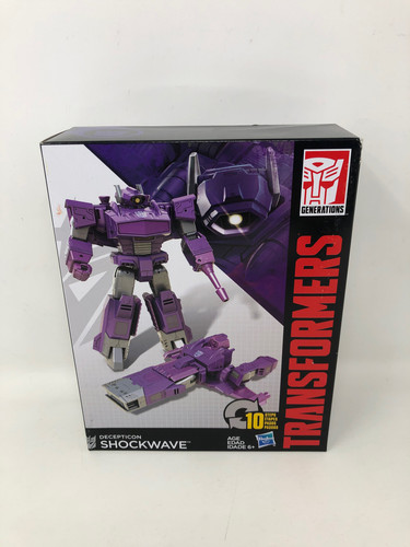 Transformers Generations Exclusive Cyber Battalion Class Shockwave Figure - Picture 1 of 5