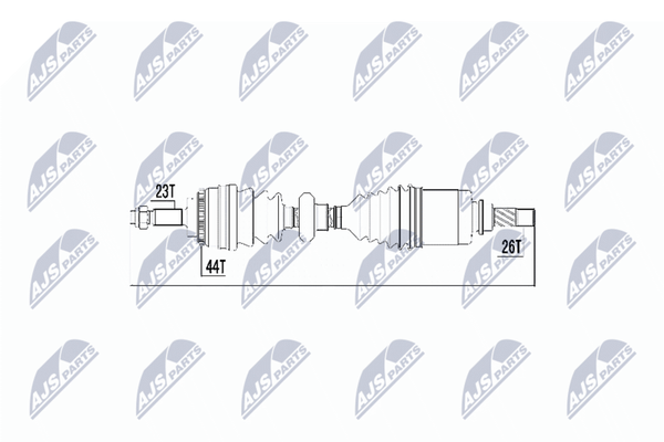 NTY Antriebswelle NPW-RE-017 FüR Renault-image
