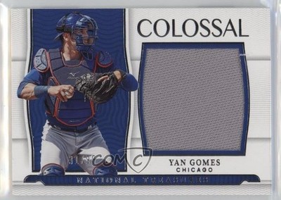 2022 Panini National Treasures Colossal Materials 31/99 Yan Gomes #CLM-YG 10k8