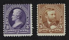 CKStamps: US Stamps Collection Scott#268 Mint H OG #270 NG Tiny Thin