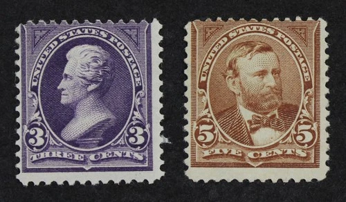 CKStamps: US Stamps Collection Scott#268 Mint H OG #270 NG Tiny Thin