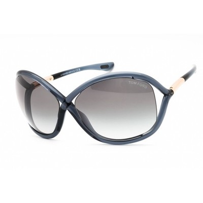 Tom Ford Women's Sunglasses Grey/Other Oversized Shape Full Rim Frame FT0009 0B5