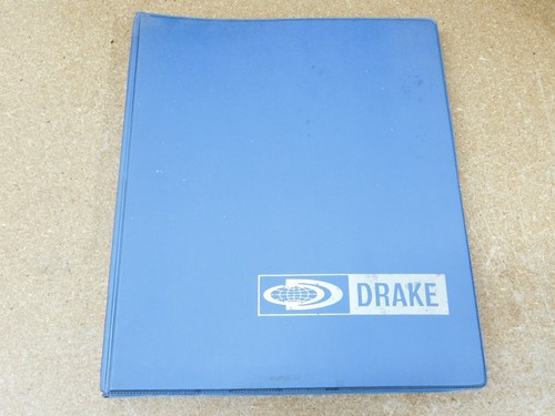 Drake R7 Ham Radio HF Receiver Service Manual + Schematics (original)
