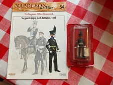 DEL PRADO NAPOLEON AT WAR SERGEANT MAJOR LEIB BATTALION 1815 BRUNSWICK