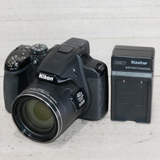 Nikon COOLPIX P530 16MP Digital Camera W 42X Zoom black *GOOD/TESTED*