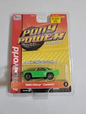 Auto World 1969 Chevy Camaro  HO Scale Slot Car SC410