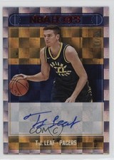 2017-18 Panini NBA Hoops Rookie Auto Red 8/25 TJ Leaf #RA-TJL Auto 17e3
