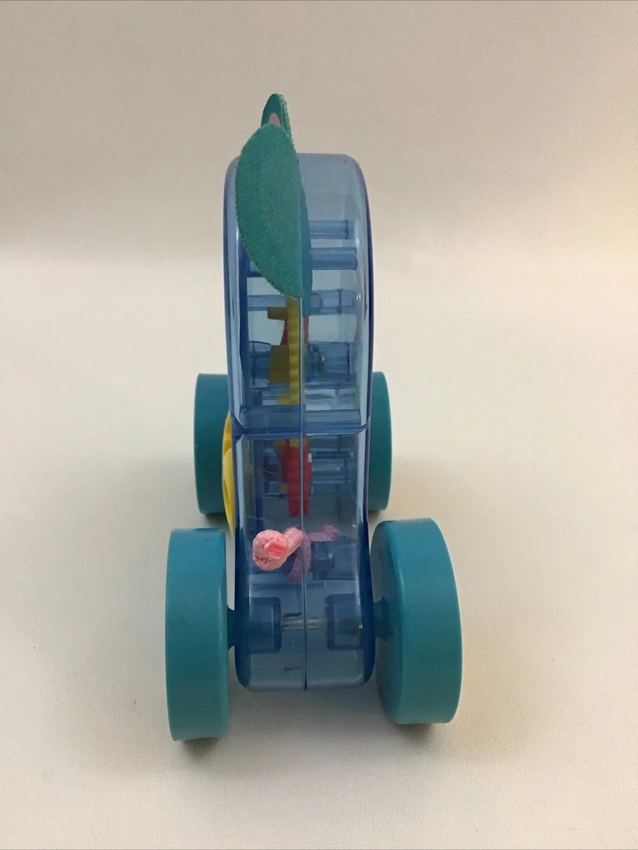 Fisher Price Rollin’ Surprise Mouse Push Along veículo de brinquedo para engrenagens de bebê - Imagem 2 de 4