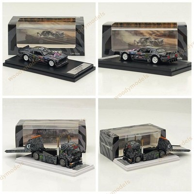 SW 1:64 1965 Hoonicorn RTR V3 HORZON / KamaZ trailer Car Diecast
