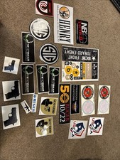 Huge Lot Of Gun Firearm Stickers Decals Sig Ruger Nra Uscca Tactical Ammo