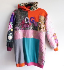 Dolce & Gabbana Girls Dress Hoodie Size 11/12 (Height56"-61") Multicolor