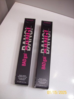 Benefit Cosmetic Mascara Duo Bad-gel Bang! 0.3 oz Black 0.3 oz. NIB