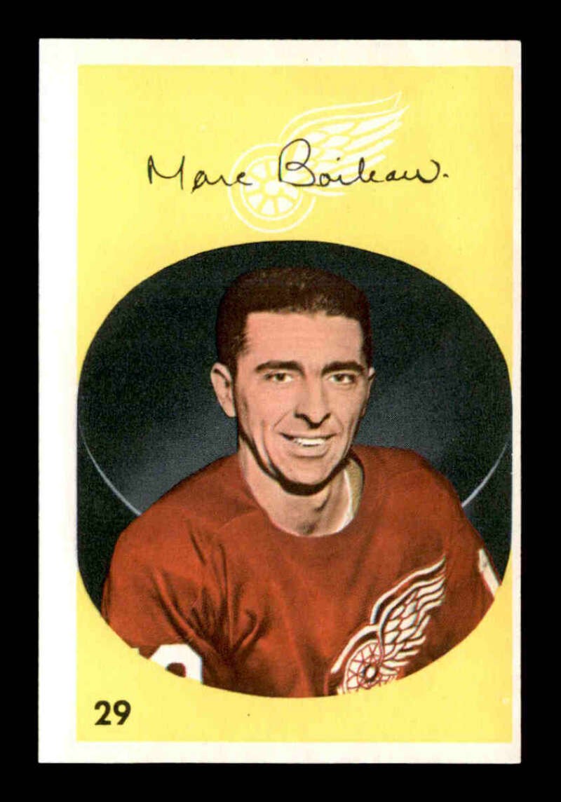 Marc Boileau #29 Hockey Cards 1962 Parkhurst trading card — raw and PSA graded price guide