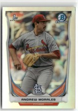 2014 Bowman Draft #CDP76 Andrew Morales Chrome Refractors ☘️225