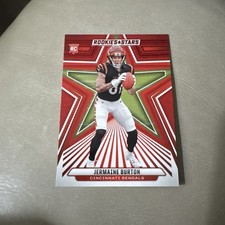 Jermaine Burton 2024 Panini Rookies & Stars Red #151 RC Bengals