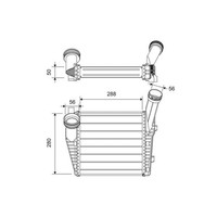 Valeo LadeluftkÜHler TurbokÜHler Passend FüR Audi Q7 Porsche Cayenne Vw Touareg