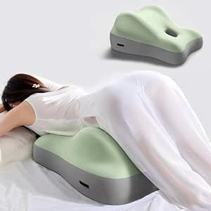 Memory Foam Wedge Pillow for Adults - Hip Support Cushion