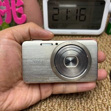 Sony Cyber-shot DSC-W630 16.1MP Digital Camera Carl Zeiss 5x Zoom Silver