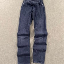Vintage 90s Levi's 501 Denim Jeans Button Fly Blue Sz 25 x 33 Tagged 27 