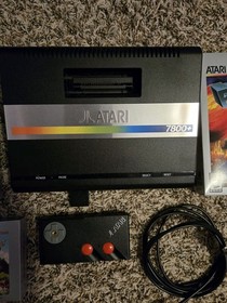 Atari 7800+ (Atari 7800 Plus) Console With Fatal Run, Tiger-Heli & Bently Bears
