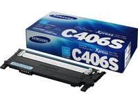 Samsung CLT-C406S/ELS - ST984A - Toner cyan - für CLP-360 365 365W 368; CLX-3300