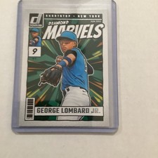 Panini Donruss Diamond Marvels George Lombard Jr. #3 New York Yankees Baseball