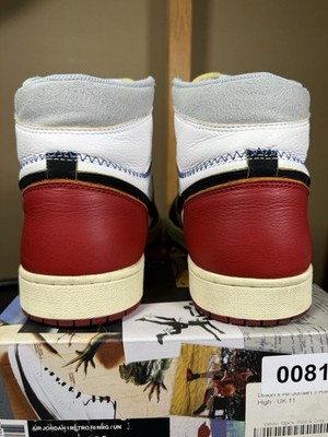 Size 12 - Jordan 1 Retro NRG x Union LA High Black Toe