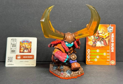Skylanders Trap Team Head Rush w/ Card & Sticker