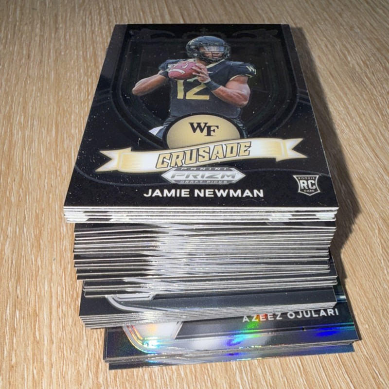 Panini Prism Draft Pick RC 33 Card Lot All Holo Mystery Lot INVESTMENT LOT
