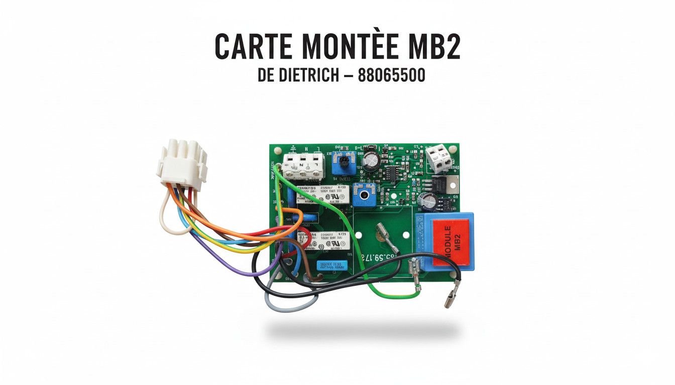 Carte montée mb2 électronique haute précision De Dietrich 88065500
