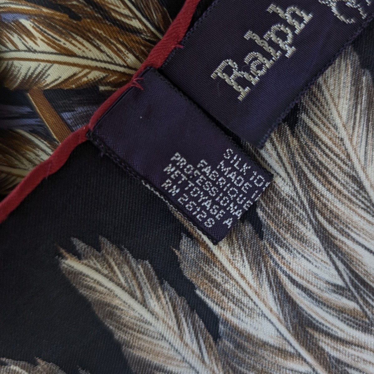 Vintage 90s Ralph Lauren Purple Label Chief Indian Native American