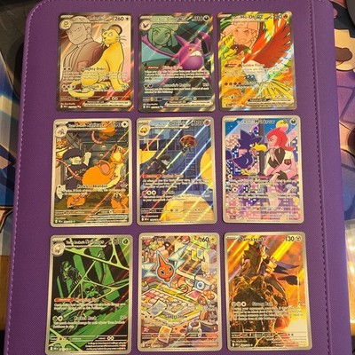 Pokemon Destined Rivals Bundle inkl. IR's und Full Arts alle NM x 9