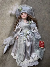 Limited Ed. Porcelain Doll By Drew Delose: Poupées Porcelaine Michel Collection