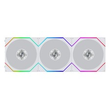 Lian Li 12RTL1F3W UNI FAN TL Flex 120mm Reverse ARGB Fan White 3P Controller