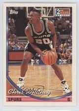 1993-94 Topps Chris Whitney #309 0b3