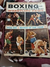BOXING ILLUSTRATED JAN 1962 SUGAR RAY ROBINSON ARCHIE MOORE TERRY DOWNES ONCOVER