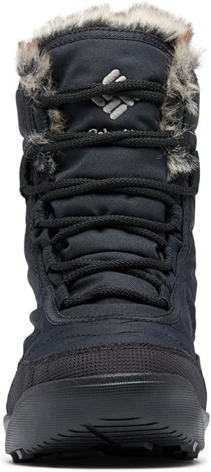 Columbia Minx Shorty IV Women’s Winter Snow Boots Black  Waterproof Faux Size 5