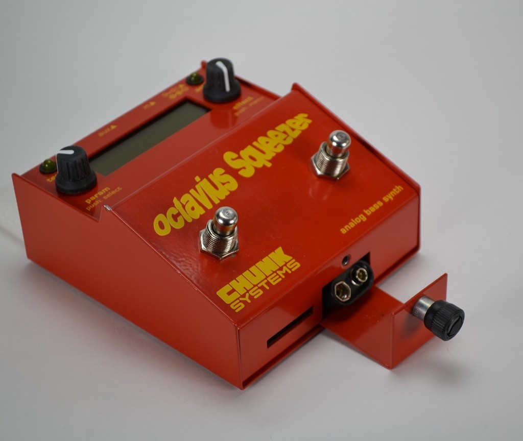 Chunck Systems Octavious Squeezer analog bass synthesizer. Works great!